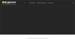 Desktop Screenshot of grpcom.com.br